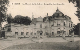 FRANCE - Rueil - Le Manoir De Richelieu - Propriété Jean Coquelin - Carte Postale Ancienne - Rueil Malmaison