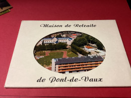 ️ PONT DE VAUX. Pochette De 5 CARTES Sur La Maison De Retraite - Pont-de-Vaux