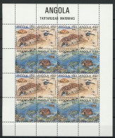 Angola ZD Bogen 932-35 Postfrisch Schildkröte #IN130 - Angola