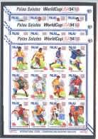 Palau ZD Bogen 804-39 Postfrisch Fußball WM #JK568 - Palau