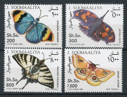 Somalia 472-475 Postfrisch Schmetterling #JP180 - Somalia (1960-...)