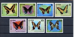 Kuba 1802-1808 Postfrisch Schmetterling #JT905 - Anguilla (1968-...)