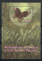 Tuvalu Block 76 Postfrisch Schmetterling #HF379 - Tuvalu (fr. Elliceinseln)