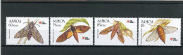 Samoa 724-27 Postfrisch Schmetterling #JT948 - Samoa