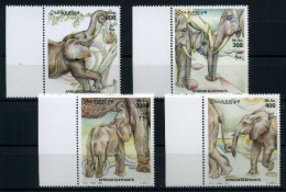 Somalia 855-858 Bogenrand Postfrisch Elefanten #JM210 - Somalia (1960-...)