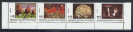 Äquatorial-Guinea 4er Streifen 1833-1836 Postfrisch Pilze #JR746 - Äquatorial-Guinea