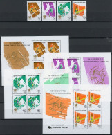 Korea Süd 1435-1438 + Bl. 510-513 Postfrisch Olympia 1988 Seoul #HK761 - Corea (...-1945)