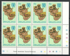 Swaziland Achterblock 464 Postfrisch Pilze #JQ939 - Swaziland (1968-...)