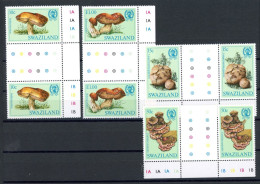Swaziland Paare 462-465 ZS + ZW Postfrisch Pilze #JR800 - Swaziland (1968-...)