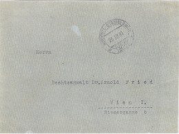 Poland 1931 Railway Cover (WOROCHTA-STANISLAWOW To Austria) (26.XII.31 - Brieven En Documenten