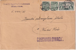 Poland 1933 Challenge Fi 259 Czechoslovakia Consulate (1.VI.33) - Briefe U. Dokumente