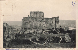 FRANCE  - Petit Andelys (Eure) - Vue Générale Du Château Gaillard (XIIe Siècle) - Carte Postale Ancienne - Les Andelys