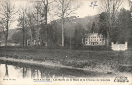 FRANCE  -  Pont Audemer - Vue Générale - Les Bords De La Risle Et Le Château Du Vicomte - Carte Postale Ancienne - Pont Audemer