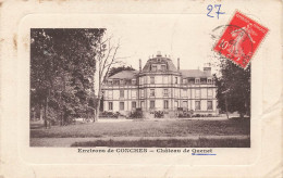 FRANCE  - Environs De Conches - Vue Générale Et Vue De Face Du Château De Quenet - Carte Postale Ancienne - Conches-en-Ouche