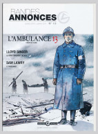 BANDES ANNONCES N° 13 Octobre 2010 / Janvier 2011 Grand Angle La BD Comme Au Cinéma  -ambulance 13 De Cothias & Ordas* - Press Books