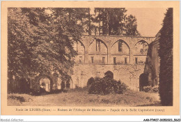 AARP7-0564 - FORET DE LYONS - Ruines De L'Abbaye De Mortemer - Facade De La Salle - Lyons-la-Forêt