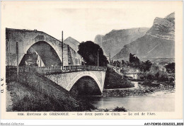 AAYP10-38-0907 - Env De GRENOBLE - Les Deux Ponts De CLAIX - Le Col De L'Arc - Claix