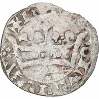 France, Charles IV, Double Parisis, 1323-1328, Billon, TB+, Duplessy:244b - 1322-1328 Karl IV. Der Schöne