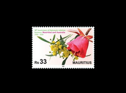 Mauritius (Ile Maurice) 2020 - 50 Years Of Diplomatic Relations With Australia - 1v MNH Stamp - Maurice (1968-...)