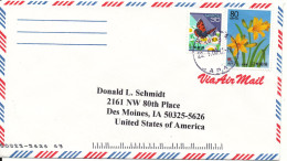 Japan Air Mail Cover Sent To USA Kamata 20-1-2000 - Poste Aérienne