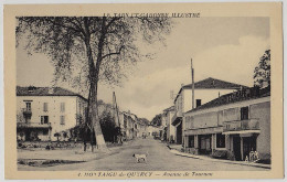 82 - B31522CPA - MONTAIGU DE QUERCY - Avenue De Tournon - Cafe Hotel Du Midi - Parfait état - TARN-ET-GARONNE - Montaigu De Quercy