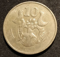 CHYPRE - CYPRUS - 10 CENTS 1983 - Type 1 Armoiries - KM 56.1 - Cipro