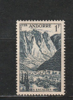 Andorre YT 138 ** : Les Escaldes - 1955 - Neufs