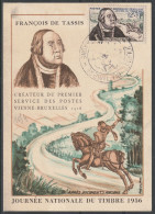 Carte Maximun N° 1054 - Journée Du Timbre 1956 - 1950-1959