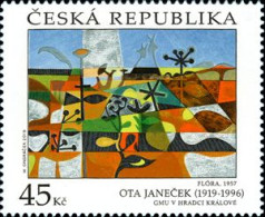 1054 Czech Republic Ota Janecek, Flora2019 - Ungebraucht