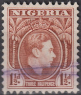 1938 Nigeria (...-1960) ° Mi:NG 49A, Sn:NG 55, Yt:NG 54, King George VI - Perf 12 - Nigeria (...-1960)