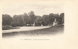 FRANCE - Compiègne - Vue Générale - Le Parc Au Bas De La Terrasse - Carte Postale Ancienne - Compiegne