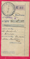 CEDOLETTA VAGLIA DA FIRENZE N°8 *12.GIU.12*/(PIAZZA DEI RUCELLAI)* - Impuestos Por Ordenes De Pago