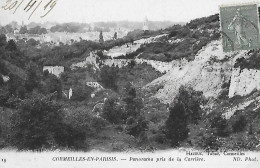 Cormeilles En Parisis. Panorama Pris De La Carrière. - Cormeilles En Parisis