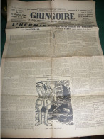 2° GUERRE MONDIALE , LA COLLABORATION ET LA PRESSE , LE JOURNAL GRINGOIRE DU 20 MARS 1942 - Frans