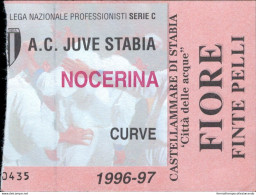 Bl106  Biglietto Calcio Ticket  Juve Stabia - Nocerina 1996-97 - Tickets - Vouchers
