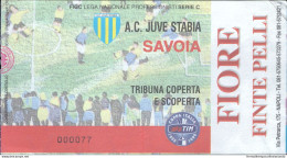 Bl135  Biglietto Calcio Ticket  Juve Stabia - Savoia - Tickets - Vouchers