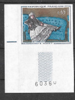 FRANCE YT 1364 NEUF** TB NON DENTELE - 1961-1970