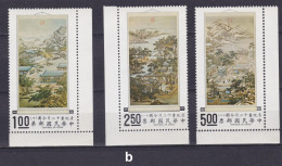 Taiwan Formosa, Republik China) Mi.: 804 - 807 Ecke, Eckrand Postfrisch #E673b - Unused Stamps