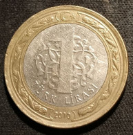 TURQUIE - TURKEY - 1 LIRA 2010 - KM 1244 - ( TÜRK LİRASI ) - Turquie