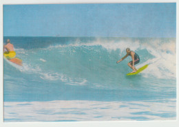 Australia VICTORIA VIC Surf Board Riding Rose Series No.630 Postcard C1970s - Andere & Zonder Classificatie