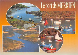 MOELAN SUR MER Presqu Ile De MERRIEN  Le Port Et La Riviere  28(scan Recto-verso) MA1722 - Moëlan-sur-Mer