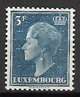 LUXEMBOURG   -    1948.   Y&T N°421B ** ..   Cote 14,00 Euros - 1948-58 Charlotte De Perfíl Izquierdo