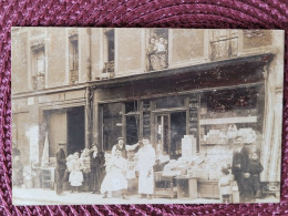 Carte Photo , épicerie , Maison Meillier - Marchands