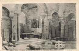 FRANCE - Poitiers - Intérieur Du Baptistère Saint Jean - La Piscine Du Baptême Par Immersion - Carte Postale Ancienne - Poitiers