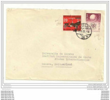 220 - 13 - Lettre Allemande Envoyée De Köln En Suisse 1955 - - Atom