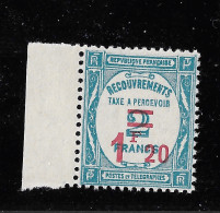 FRANCE TAXE YT 64 NEUF** TB - 1859-1959 Mint/hinged