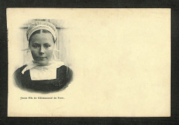 29 - CHATEAUNEUF -DU-FAOU- Jeune Fille De Châteauneuf Du Faou - Châteauneuf-du-Faou