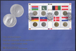 UNO Wien 2006 - Flaggen Und Münzen, FDC Mit 477 - 484 Im Kleinbogen - FDC