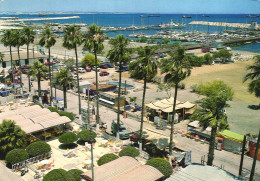 LARNACA, BEACH, PORT, BOATS, CARS, ARCHITECTURE, CYPRUS, POSTCARD - Chypre