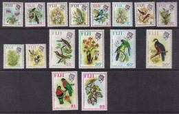 FIJI 1971-72 Birds Sc 306-20 Mint Never Hinged (cannot See Wmk) - Fiji (1970-...)